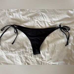 RELLECIGA Black Bikini Bottom, thong